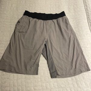Grey Lululemon Shorts-No liner